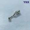 Cremallera Ykk No. Cremallera de 3 Dientes Metálicos con Deslizador de Bloqueo Automático para Bolsas, Bolsillos y Ropa, con Deslizador Antideslizante