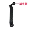 Acessório de suporte de telefone para espelho retrovisor de guidão com abraçadeira, suporte de telefone anti-vibração para motocicleta para navegação em ciclismo e patinetes