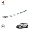 Adecuado para 18 Toyota Highlander Parachoques Delantero Modificado Tiras Brillantes Decorativas ABS Tiras de Recorte Especiales para la Rejilla Inferior Central