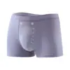 Nueva Ropa Interior Boxer para Hombre Mighty Male de Rayón de Cintura Media con Puntos Cóncavos de Grafeno para Masaje, Antibacteriana y Cómoda para Hombres