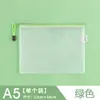 Bolsa de Malla Transparente Jerry A6 Papel de Prueba Impermeable Engrosado Bolsa con Cremallera para Archivo de Documentos Datos A4 Factura Bolsa para Papelería