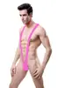 Bikini de una pieza para hombre transfronterizo Sexy Tanga Ropa interior Traje de baño Estilo de tirante en V en la espalda Venta al por mayor Pantalones C-String
