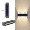 Luz Solar para Jardim Externa Luz Lavadora de Parede à Prova d'Água para Exterior Luz de Parede para Muro de Fechamento de Casa/Vila Luz de Parede Decorativa para Paisagismo