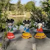 Muñecas de Minorías Étnicas, Marionetas de Madera, Juguetes, Manualidades de Tela, Artesanías Turísticas de Guizhou, Muñecas Especiales de la Etnia Miao