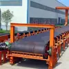 Transportador de banda fijo universal tipo TD75, transportador de banda industrial y minero, ensamblaje de transportador de punto fijo para fábricas de piedra y patios de grava