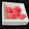 Mini Esponja de Beleza 2*3 Mini Esponja de Maquiagem Macia Ovo de Maquiagem Puff para Corretivo Parcial Ferramenta Cosmética
