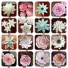 Cartulina de Color Perlado Europea y Americana Accesorios de Fondo para Bodas Suministros Grandes para Arreglos de Boda Ventana Papel Flor Artificial Flor de Papel Hecha a Mano