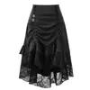 Estação Independente Amazon Saia Meia Lolita Saia Meia Feminina Estilo Gótico Saia Escura Lolita Retro Roupas Femininas
