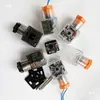 Enchufe Transparente Bobina de Válvula Solenoide Hidráulica Caja de Cableado del Solenoide 24V 220V con Cabezal de Luz Indicadora