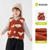 Chal de Otoño para Niños Dududu Home Chal de Bebé Nuevo Estilo de Otoño Ropa Infantil para Niños Top Ropa para Niñas Pequeñas Bonito