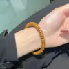 Pulseira de corte reto Natural Cook pulseira Wenwan pulseira temperamento masculino e feminino contas de Buda rosário pulseira Cook
