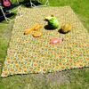 Fabricante Especializado en Tapetes de Picnic para Exteriores, Estilo Pintura al Óleo, Atmósfera Retro Americana, Estilo de Campamento, Tapetes Espesos para Salidas, Tapetes de Playa