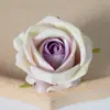 Simulación Flores de Rosa Pequeñas de Franela Cabezas de Flor Boda Ceremonia Boda Coche Escena Decoración de Hotel Pared de Flores Arco Flores de Seda Venta al por Mayor