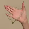 2026 Novo Modelo Colar de Franjas Gota d'Água Brilhante Totalmente Cravejado Corrente de Clavícula Corrente de Pescoço Design de Nicho de Luxo Leve Atacado