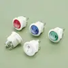 Interruptor basculante redondo KCD1-104 de 4 pines, 2 posiciones, apertura de 20 mm, con luz LED