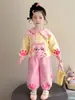 Conjunto de Otoño para Niña 2026 Estilo Nuevo, Ropa Infantil Adorable de Dibujos Animados, Conjunto de Dos Piezas Sudadera de Otoño para Bebé Niña
