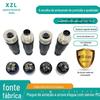 O Vendedor Recomenda Conector Plug de Aviação à Prova d'Água M12 4 Pinos 8 Furos Tipo Abd Conector de Interruptor de Proximidade para Sensor