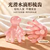 Peine de masaje de pulpo masajeador de meridianos para la cabeza peine para terapia de acupuntos del cuero cabelludo pulpo portátil de dientes anchos grandes peine raspador