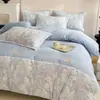 Juego de Ropa de Cama de Lujo de Cuatro Piezas con Forro Polar de Invierno, Nuevo Juego de Sábana y Funda de Edredón Gruesa y Cálida de Terciopelo de Leche 2025