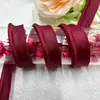 En stock 1cm tela de color banda para cinturón de madre tira para envolver cuerda enrollable funda de almohada colcha zapatos y sombreros para visita a domicilio accesorios de ropa cincha