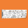 Papel de Pintar para Colorear con Graffiti Exclusivo Personalizado, Papel de Pintar Largo tipo Rollo para Niños de Preescolar, Papel de Pintar para Paredes que no Mancha