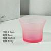 Taza de Café Creativa de Alta Gama con Patrón Vertical de Color Degradado para Colgar de la Oreja, Taza para Bebidas Frías, Taza para Malteada Helado, Vaso para Beber Doméstico
