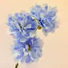 Arranjo de flores para salão de casamento de Jacinto d'água com 3 cabeças decoração de chão materiais florais teto corredor flores artificiais fabricante atacado