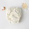Pantalones de Entrenamiento para Bebé Estilo Coreano Algodón Puro Gasa Pañal Pantalones de Aprendizaje Cubierta de Pañal Impermeable para Bebés Pantalones de Entrenamiento