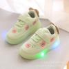Zapatos Luminosos para Niños Primavera y Otoño 2022 Zapatos de Cuero para Niños y Bebés con Luces Zapatos Deportivos para Niños de 1 a 3 Años
