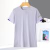 Camiseta de Manga Corta de Seda Helada con Estampado de Ciervo Bugu para Mujer, Moda de Verano, Nueva, Transpirable al Frío, para Correr, Deportes, Montañismo, Secado Rápido