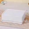 Caixa de Joias de Plástico de Mesa Multicamadas Empilhável Caixa de Armazenamento Organizador de Gaveta de Cosméticos Rack de Armazenamento de Combinação Livre