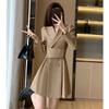 Vestido estilo francés estilo occidental estilo Chanel para mujer primavera 2024 nuevo vestido sencillo de talle pequeño para desplazamientos diarios