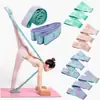 Faixa Elástica de Resistência para Yoga, Tira Elástica para Alongamento de Pilates e Dança, Cinta de Puxar Multifuncional para Treino de Iniciantes