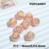 Gravity Macaron Sandwich DIY Feito à Mão Trendy Play Mobile Phone Chain Doll com Bead Acessórios Straight Hole Handmade