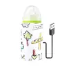 Funda Aislante para Biberón Grueso de Windows Calentamiento de Temperatura Constante Invierno Bolsa Aislante Portátil USB Funda Gruesa Cálida Universal para Biberón Grueso