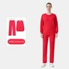 [En Stock] Conjunto Deportivo de Dos Piezas Ld Air Layer Cuello Redondo Sudadera Larga Manga Larga Holgada Ropa de Yoga para Mujer
