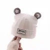 Touca para Bebê para Outono e Inverno, Touca com Proteção para Fontanela de Recém-Nascido, Touca de Tricô Quente de Algodão Puro Fofa para Bebês