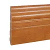 Rodapié de madera maciza pura nórdica para sala de estar, dormitorio, autoadhesivo, 10 cm, línea de esquina, rodapié minimalista, línea de suelo, venta al por mayor