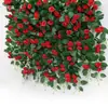 Flor de Rosa Artificial en Forma de Enredadera Decoración de Pared para Sala de Estar Planta de Pared Colgante Enredadera de Flores Artificiales Enredadera de Plástico Planta Araña
