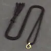 Corda Trançada à Mão, Cordão para Pingente Feito à Mão, Cordão para Colar, Cordão para Pingente Sem Nó, Cordão para Pingente Trançado à Mão, Cordão Grosso