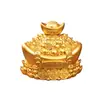 Venta Directa de Fábrica Cuenco Recolector de Tesoros Yuanbao Fuente de Riqueza Giratorio Sala de Estar Tienda Atracción de Riqueza Regalo de Apertura Adorno de Aleación