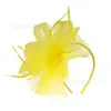 O Adereço de Cabeça Mais Quente da Amazon com Rede de Penas Europeu e Americano Flor de Pena para Banquete de Casamento Acessório de Cabelo