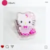 Bolsa Sanrio Clipe PP Novo Acrílico Doce Fofo Clipe de Menina Clipe para Anotações de Desenho Animado Clipe Cauda de Andorinha Clipe para Planejador