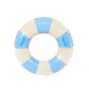 Anillo Inflable Retro para Nadar Anillo Grueso de PVC para Nadar Anillo Rayado para Nadar Salvavidas Infantil Anillo para las Axilas Anillo para Nadar para Adultos