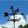 Explosiones Transfronterizas de Amazon Artesanías de Metal Pintura en Aerosol Decoración de Techos Veletas Adornos Arte de Hierro para Exteriores de Patio