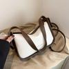 Bolso de Moda en Mezclilla para Mujer 2024 Primavera y Verano Nuevo Bolso de Hombro Cruzado para el Antebrazo Casual de Oficina para Mujer