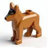 Caballo de Guerra Cañón de Montaña Ametralladora Escudo de Ametralladora Arma Pesada Segunda Guerra Mundial Bloques de Construcción Accesorios Militares Piezas de Armas Equipo Exclusivo