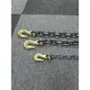 Gancho de Cuerno de Oveja para Levantar Cadena de Doble Gancho Levantamiento de Piedras Cadena de Acero Horquilla de Grúa Cadena de Unión para Levantar Carretilla Elevadora Cadena de Tarjeta Gancho de Levantamiento