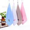 Ganchos de toalha quadrados de desenho animado jacquard escuro multifloral toalha de mão toalha de rosto de bebê jardim de infância barraca maternal e infantil atacado