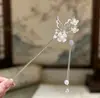 Nova Presilha de Cabelo com Franja de Liga Chinesa para Mulheres, Presilha de Cabelo de Nicho de Alto Padrão, Presilha Versátil de Estilo Antigo para Acessórios de Cabelo Cheongsam e Hanfu